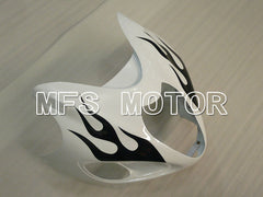 Suzuki GSXR1300 Hayabusa 1999-2007 Injection ABS Fairing - Flame - Black White - MFS2800