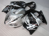 Carénage ABS injecté Suzuki GSXR1300 Hayabusa 1999-2007 - Style usine - Noir Argent - MFS2801