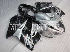 Suzuki GSXR1300 Hayabusa 1999-2007 Injection ABS verkleidung - Factory Style - Schwarz Silber - MFS2801