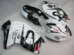 Suzuki GSXR1300 Hayabusa 1999-2007 Injection ABS Fairing - Corona - Black White - MFS2805