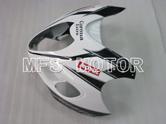 Suzuki GSXR1300 Hayabusa 1999-2007 Injection ABS Fairing - Corona - Black White - MFS2805
