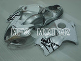 Carénage ABS injecté Suzuki GSXR1300 Hayabusa 1999-2007 - Style usine - Blanc argent - MFS2810