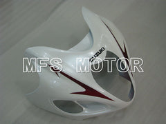 Suzuki GSXR1300 Hayabusa 1999-2007 Injection ABS verkleidung - anpassen - Weiß - MFS2812