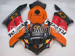 Honda CBR1000RR 2004-2005 Injection ABS Fairing - Repsol CX - Red Orange Black - MFS2841