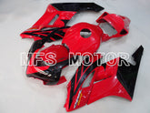 Carénage ABS injecté Honda CBR1000RR 2004-2005 - Style usine - Rouge Noir - MFS2846