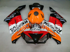 Carénage ABS injecté Honda CBR1000RR 2004-2005 - Repsol - Rouge Orange Noir - MFS2854