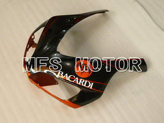 Carénage ABS injecté Honda CBR1000RR 2006-2007 - BACARDI - Noir Orange - MFS2862