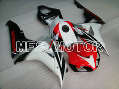 Honda CBR1000RR 2006-2007 Injection ABS verkleidung - Factory Style - Schwarz Rot Weiß - MFS2869