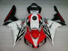 Honda CBR1000RR 2006-2007 Injection ABS verkleidung - Factory Style - Schwarz Rot Weiß - MFS2869