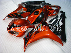 Honda CBR1000RR 2006-2007 Injection ABS Fairing - Factory Style - Black Orange - MFS2872