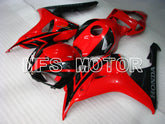Carénage ABS injecté Honda CBR1000RR 2006-2007 - Style usine - Noir Rouge - MFS2876