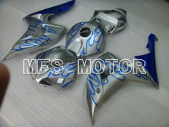 Honda CBR1000RR 2006-2007 Injection ABS Fairing - Flame - Blue Silver - MFS2883