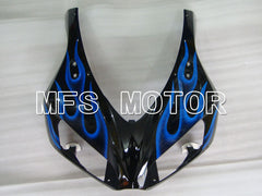 Honda CBR1000RR 2006-2007 Injection ABS Fairing - Flame - Black Blue - MFS2884