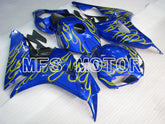 Honda CBR1000RR 2006-2007 Injection ABS verkleidung - Flamme - Blau - MFS2885