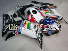 Carénage ABS injecté Honda CBR1000RR 2006-2007 - Eurobet - Noir Blanc - MFS2887