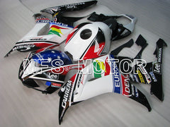 Carénage ABS injecté Honda CBR1000RR 2006-2007 - Eurobet - Noir Blanc - MFS2887