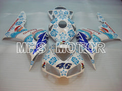 Carénage ABS injecté Honda CBR1000RR 2006-2007 - Nastro Azzurro - Bleu Blanc - MFS2889