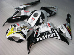 Carénage ABS injecté Honda CBR1000RR 2006-2007 - PlayBoy - Noir Blanc - MFS2895