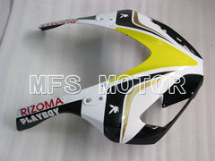 Carénage ABS injecté Honda CBR1000RR 2006-2007 - PlayBoy - Noir Blanc - MFS2895