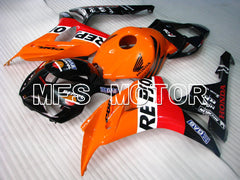Honda CBR1000RR 2006-2007 Injection ABS Fairing - Repsol - Orange Red Black - MFS2900