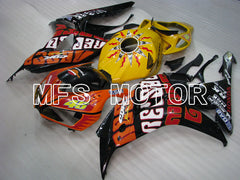 Honda CBR1000RR 2006-2007 Injection ABS Fairing - Others - Orange Yellow Black - MFS2901