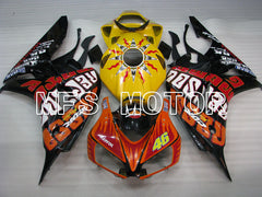 Honda CBR1000RR 2006-2007 Injection ABS Fairing - Others - Orange Yellow Black - MFS2901