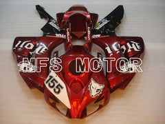Honda CBR1000RR 2006-2007 Injection ABS Fairing - PLANNELS - Black Orange - MFS2905