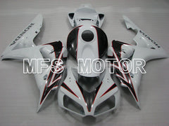 Carénage ABS injecté Honda CBR1000RR 2006-2007 - Style usine - Noir Blanc - MFS2907