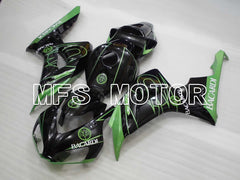 Honda CBR1000RR 2006-2007 Injection ABS Fairing - BACARDI - Black Green - MFS2908