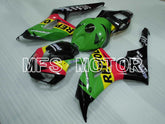 Carénage ABS injecté Honda CBR1000RR 2006-2007 - Repsol - Vert Jaune Noir - MFS2910