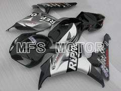 Carénage ABS injecté Honda CBR1000RR 2006-2007 - Repsol - Argent Noir - MFS2911