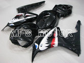 Honda CBR1000RR 2006-2007 Injection ABS verkleidung - Shark - Schwarz - MFS2913