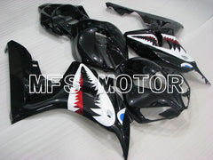 Honda CBR1000RR 2006-2007 Injection ABS verkleidung - Shark - Schwarz - MFS2913