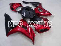 Carénage ABS injecté Honda CBR1000RR 2006-2007 - Style usine - Noir Rouge - MFS2914
