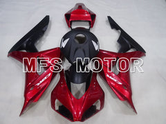 Carénage ABS injecté Honda CBR1000RR 2006-2007 - Style usine - Noir Rouge - MFS2914