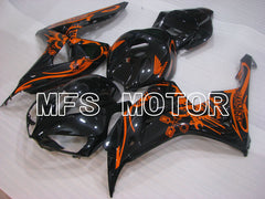 Carénage ABS injecté Honda CBR1000RR 2006-2007 - Autres - Noir Orange - MFS2916