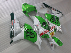 Honda CBR1000RR 2006-2007 Injection ABS Fairing - GO&FUN - White Green - MFS2923