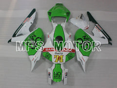 Honda CBR1000RR 2006-2007 Injection ABS Fairing - GO&FUN - White Green - MFS2923