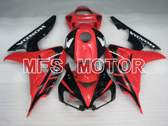 Carénage ABS injecté Honda CBR1000RR 2006-2007 - Style usine - Noir Rouge - MFS2931