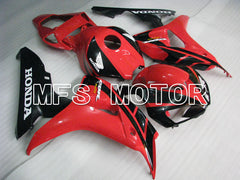 Carénage ABS injecté Honda CBR1000RR 2006-2007 - Style usine - Noir Rouge - MFS2931