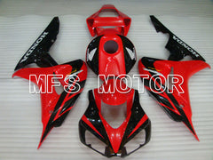 Honda CBR1000RR 2006-2007 Injection ABS Fairing - Factory Style - Black Red - MFS2935