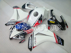 Carénage ABS injecté Honda CBR1000RR 2008-2011 - CARRERA - Noir Blanc - MFS2954