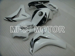 Carénage ABS injecté Honda CBR1000RR 2008-2011 - Style usine - Noir Blanc - MFS2956