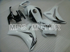 Carénage ABS injecté Honda CBR1000RR 2008-2011 - Style usine - Noir Blanc - MFS2956