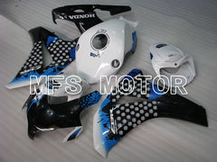 Carénage ABS injecté Honda CBR1000RR 2008-2011 - Autres - Noir Blanc - MFS2961