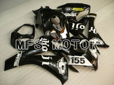 Honda CBR1000RR 2008-2011 Injection ABS verkleidung - Flannels - Schwarz - MFS2963