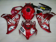 Honda CBR1000RR 2008-2011 Injection ABS verkleidung - Flannels - Rot - MFS2964
