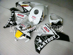 Honda CBR1000RR 2008-2011 Injection ABS verkleidung - PlayBoy - Schwarz Weiß - MFS2965