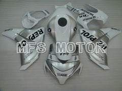 Carénage ABS injecté Honda CBR1000RR 2008-2011 - Repsol - Blanc Argent - MFS2967