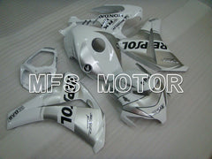 Carénage ABS injecté Honda CBR1000RR 2008-2011 - Repsol - Blanc Argent - MFS2967
